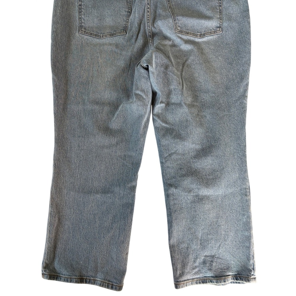 Joie Sylvie Straight Ankle Jeans Blue Medium Wash Stretch Denim Size 14W - Picture 10 of 15